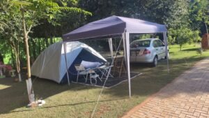 Camping Estância Estrela Yendis acampamento