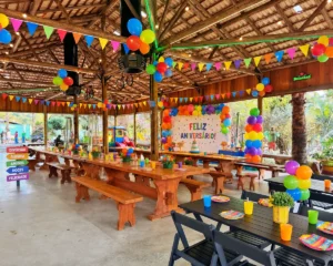 Espaço para eventos, aniversarios, casamentos, festas e confraternizações.