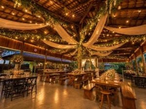 Espaço para eventos, aniversarios, casamentos, festas e confraternizações.
