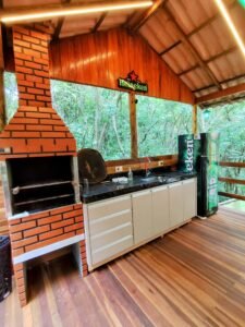 locação para churrasco - toca da onça.